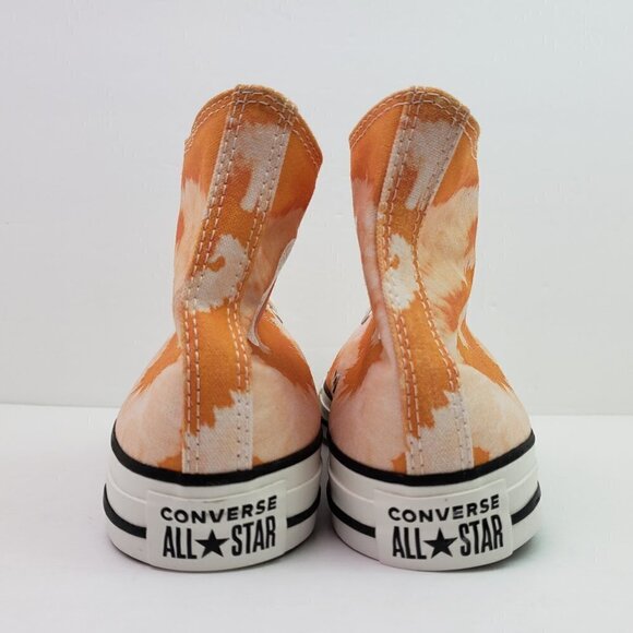 Converse CTAS Hi  Summer Wave Mens Sz 9 Wms Sz 11 Amber Ochre White Sneaker Shoe